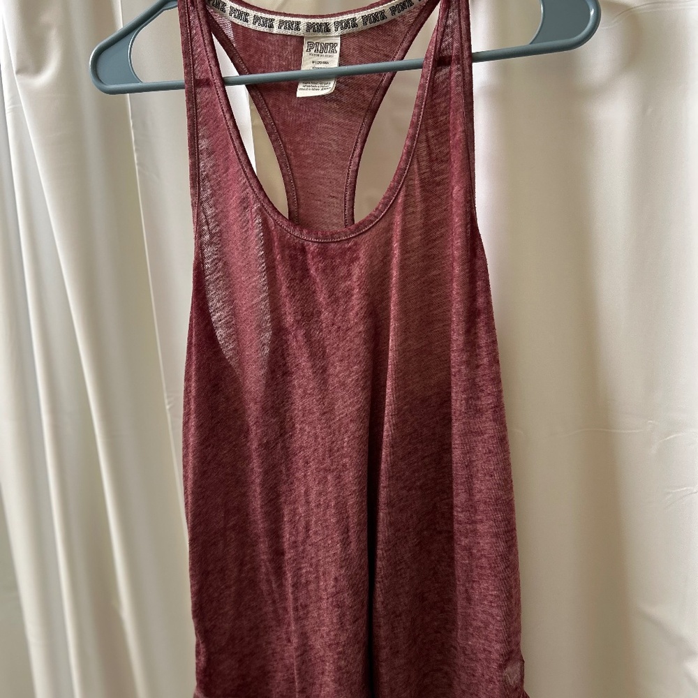 Pink Victorias Secret Tank Top